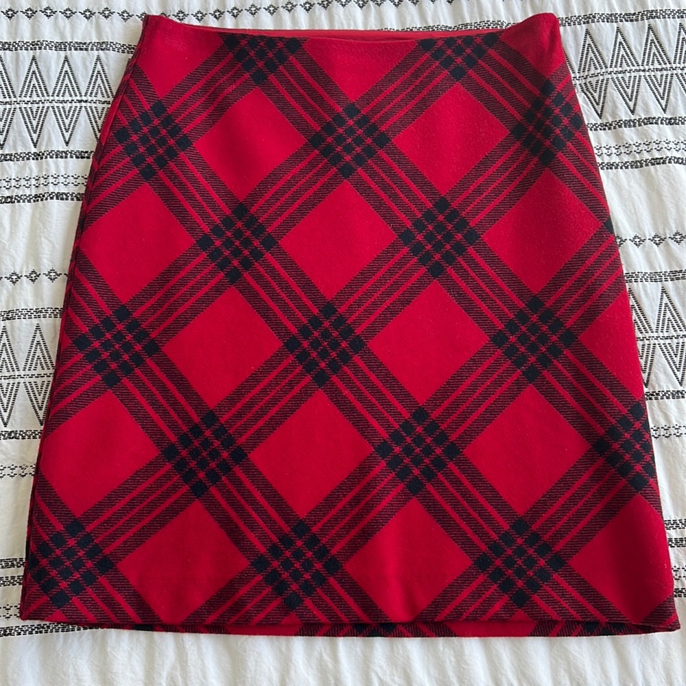 Talbots Red skirt
